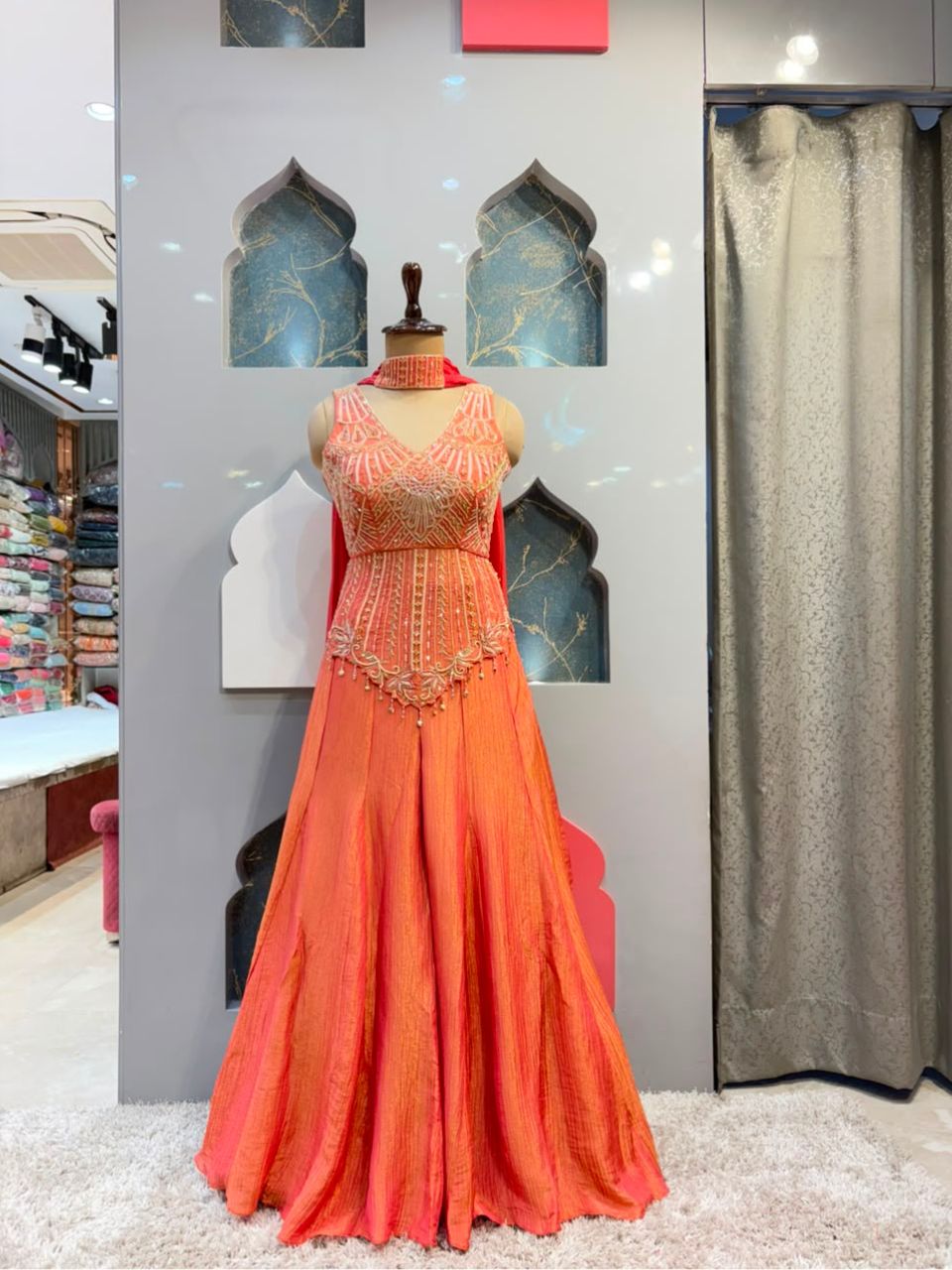 "CORAL RADIANCE DESIGNER INDO-WESTERN"
