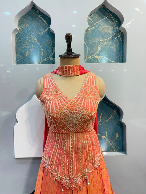 "CORAL RADIANCE DESIGNER INDO-WESTERN"