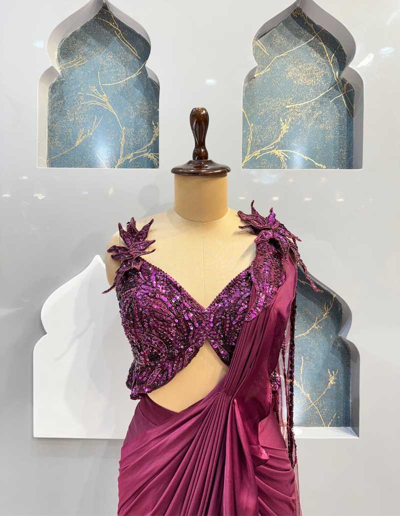 DRAPE SAREE image 1