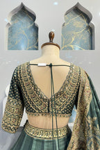 "NEELAM FLOW LEHENGA" image 5