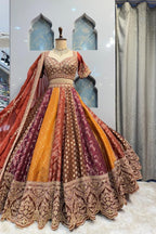 "ROYAL PASTEL SYMPHONY LEHENGA" image 4