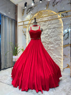 "CRIMSON ROYALE EMBELLISHED LEHENGA" image 0