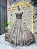 "CHAMPAGNE ELEGANCE DESIGNER LEHENGA" image 0