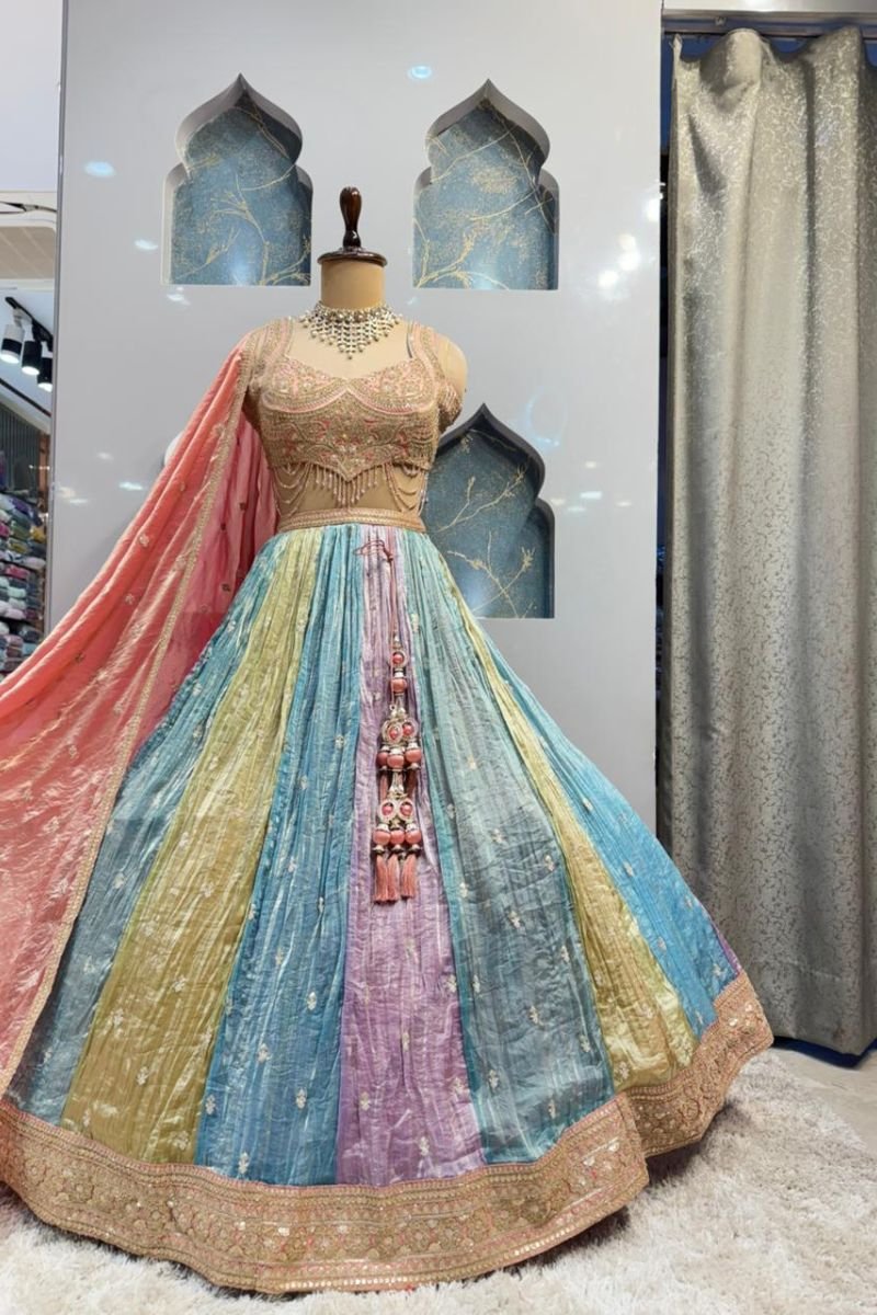"NOOR-E-RANG COUTURE LEHENGA" image 3