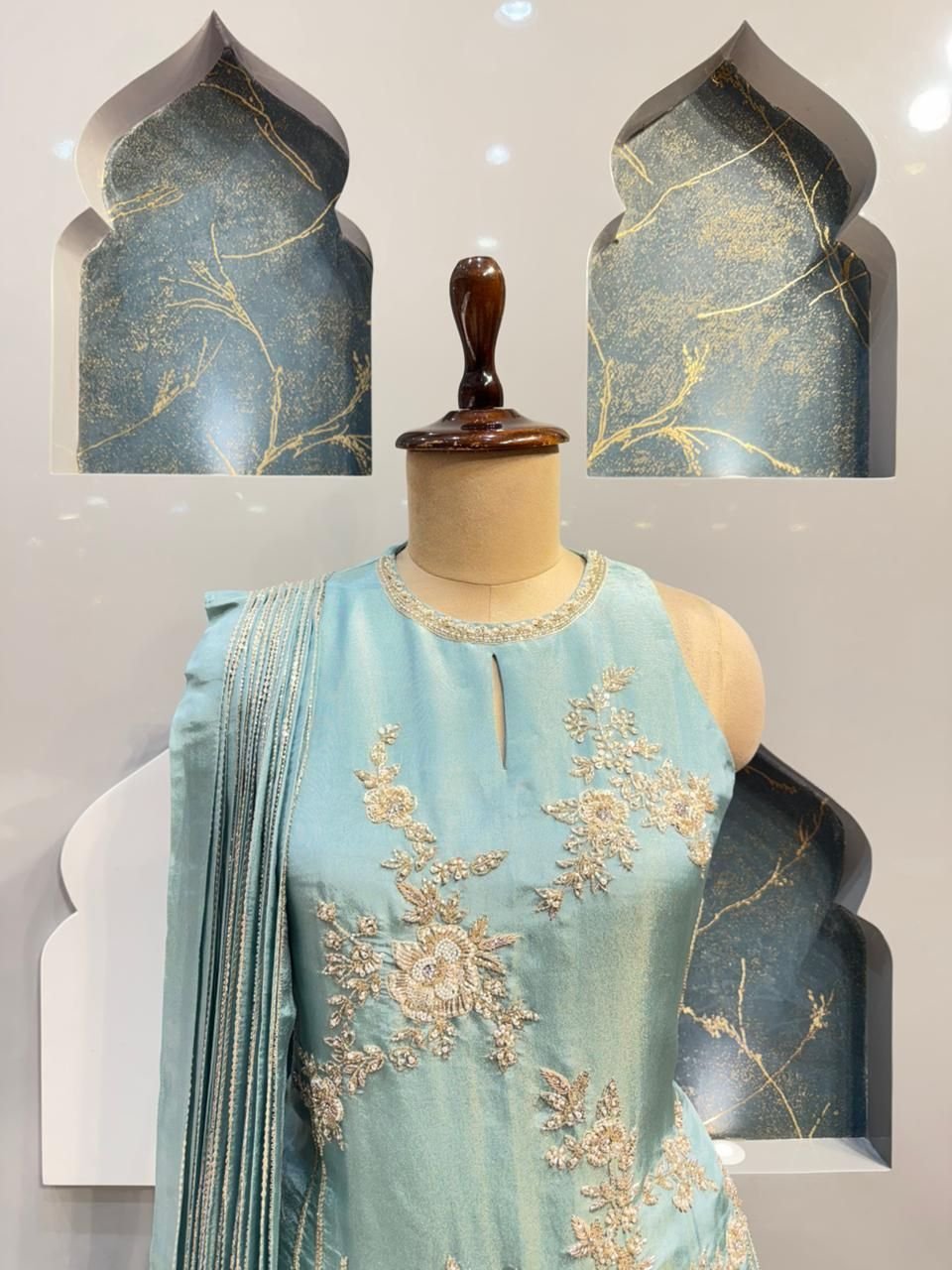 "ICE BLUE GRACE SHARARA" image 1