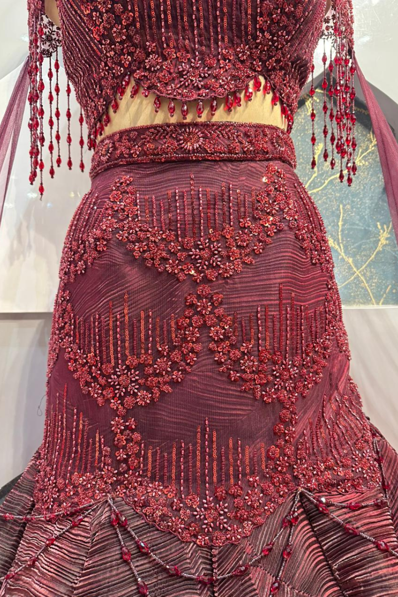 "CRIMSON CASCADE MERMAID" image 4