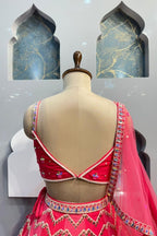 RANI RADIANCE EMBROIDERED LEHENGA" image 5