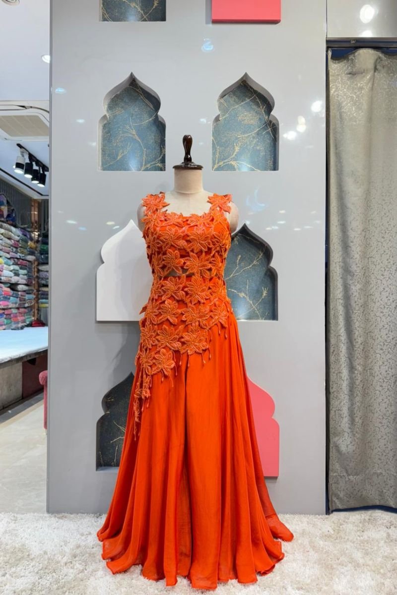 "FLAME BLOOSOM COUTURE INDO WESTERN" image 0