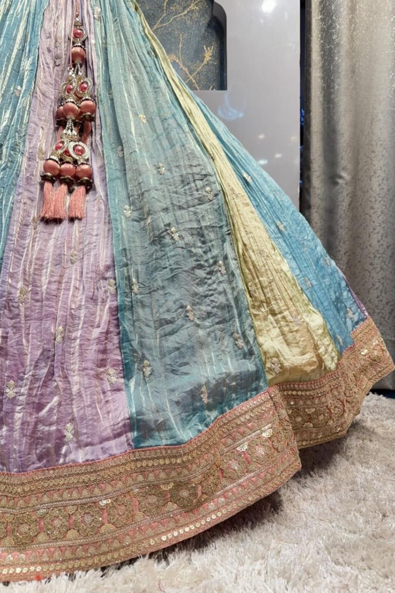 "NOOR-E-RANG COUTURE LEHENGA" image 4