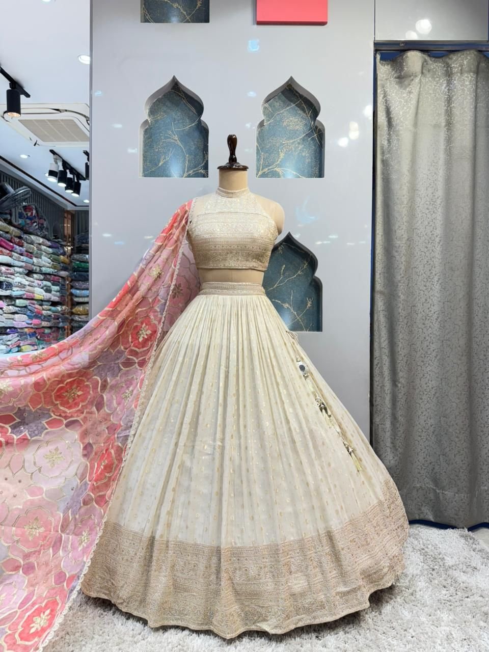 "PEARL ROSE COUTURE LEHENGA" image 0
