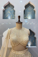 "IVORY GILDED HEIRLOOM LEHENGA" image 1