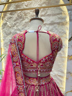 "RANI ROYALE EMBROIDERED LEHENGA" image 4