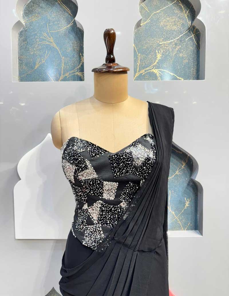 DRAPE SAREE image 1