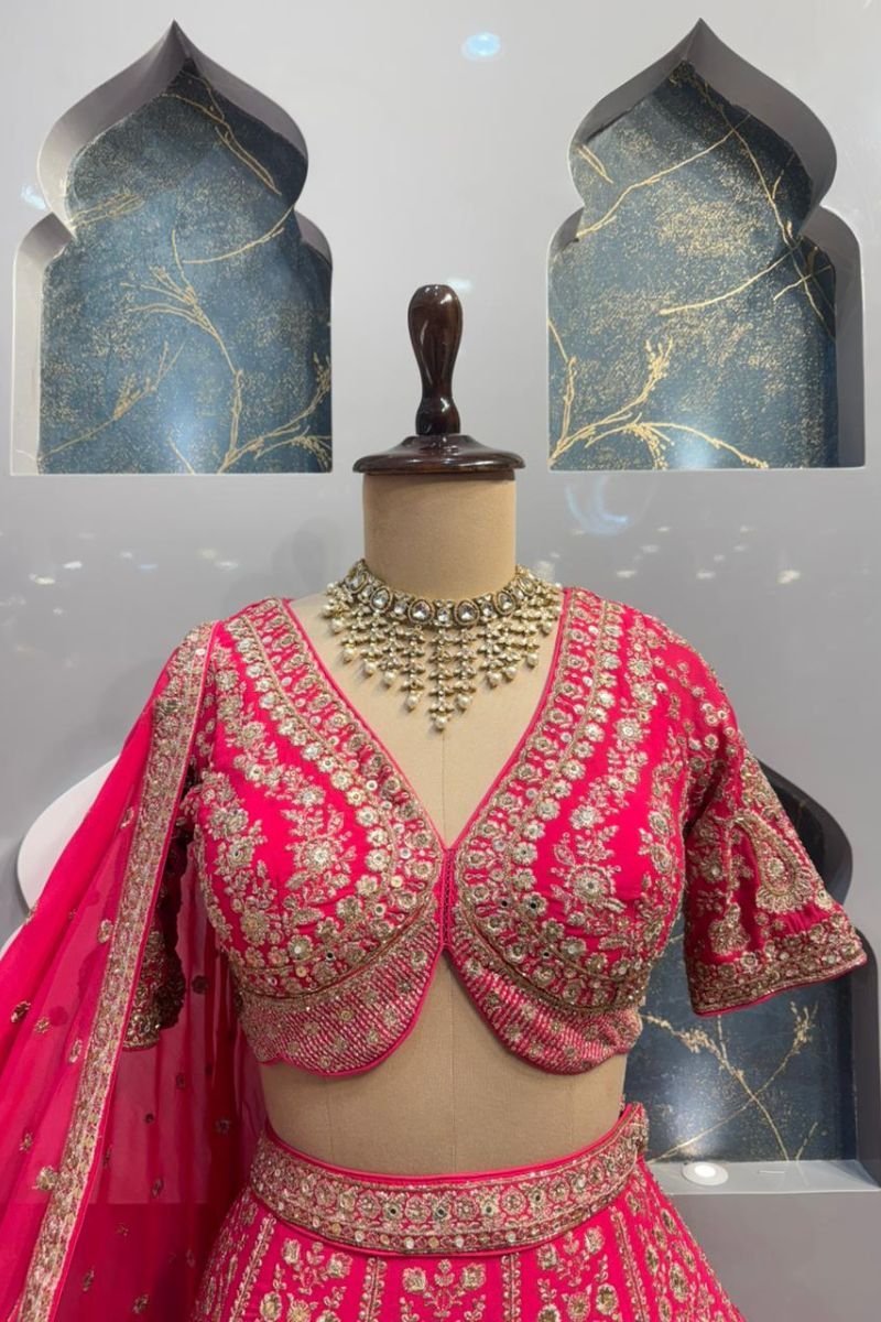 "RANI EMBROIDERED LEHENGA" image 1