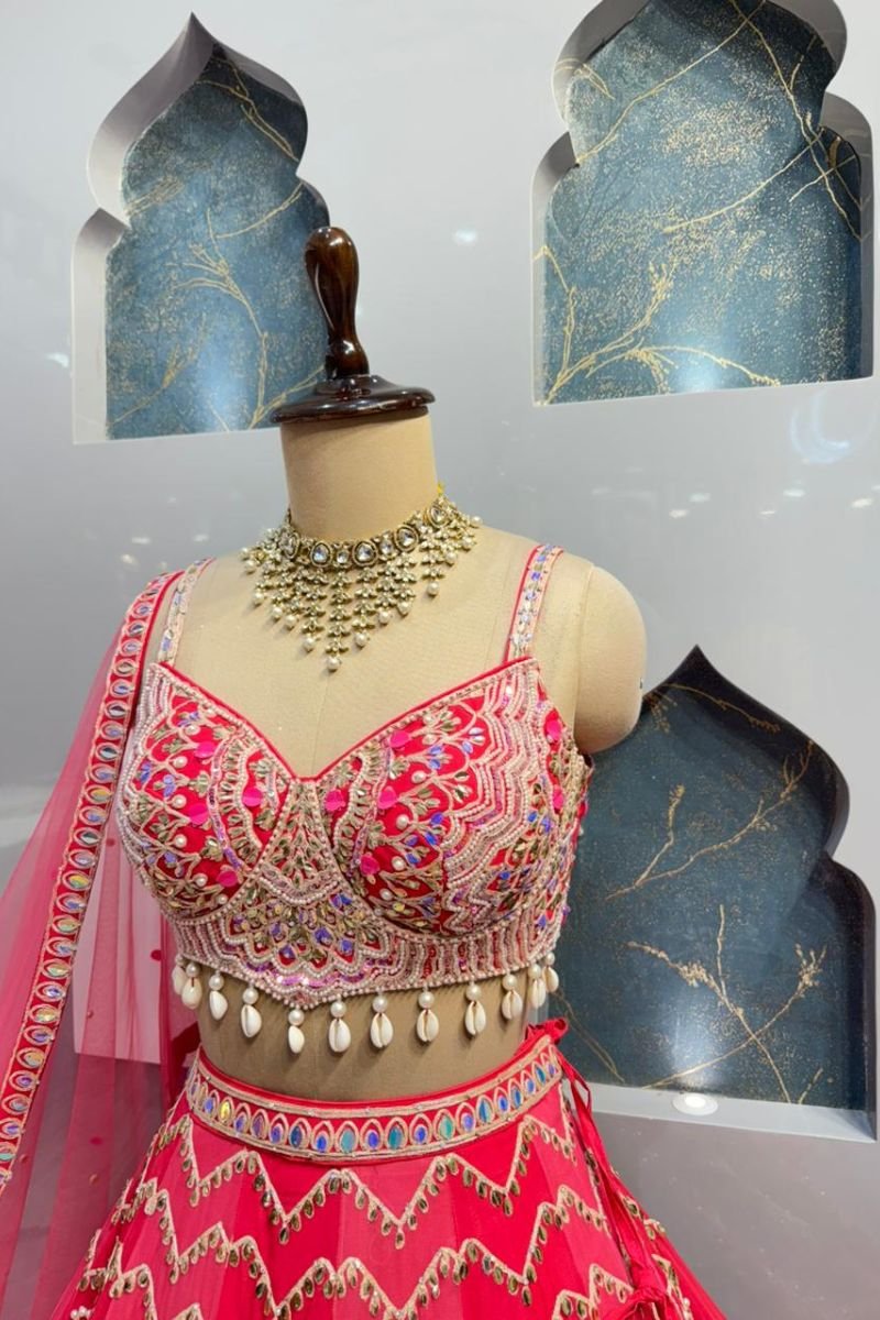 RANI RADIANCE EMBROIDERED LEHENGA" image 1