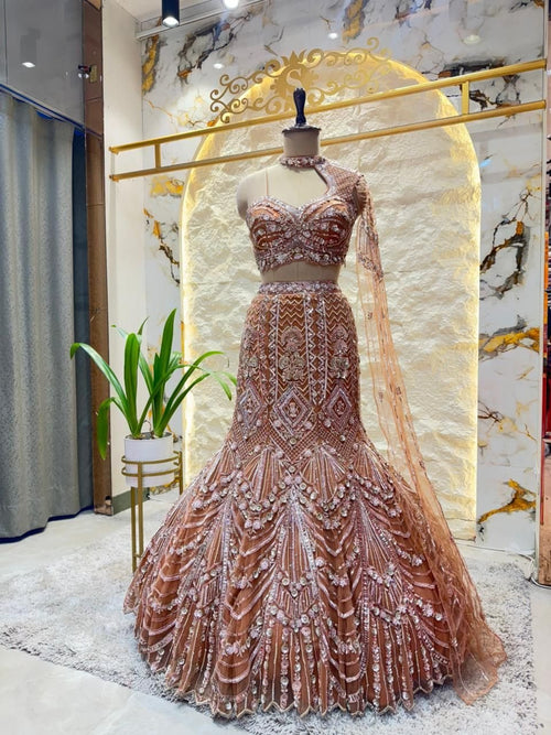 "BLUSH ROYALE EMBROIDERED MERMAID" image 0
