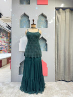 "REGAL FOREST GREEN SHARARA" image 0