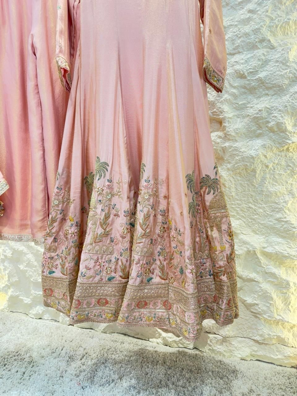 "SOFT ROSE FESTIVE ANARKALI" image 2