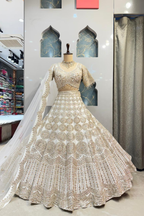 "RAJWADA IVORY OPULENCE LEHENGA" image 0