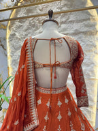 "SIENNA SPARK EMBROIDERED LEHENGA" image 4