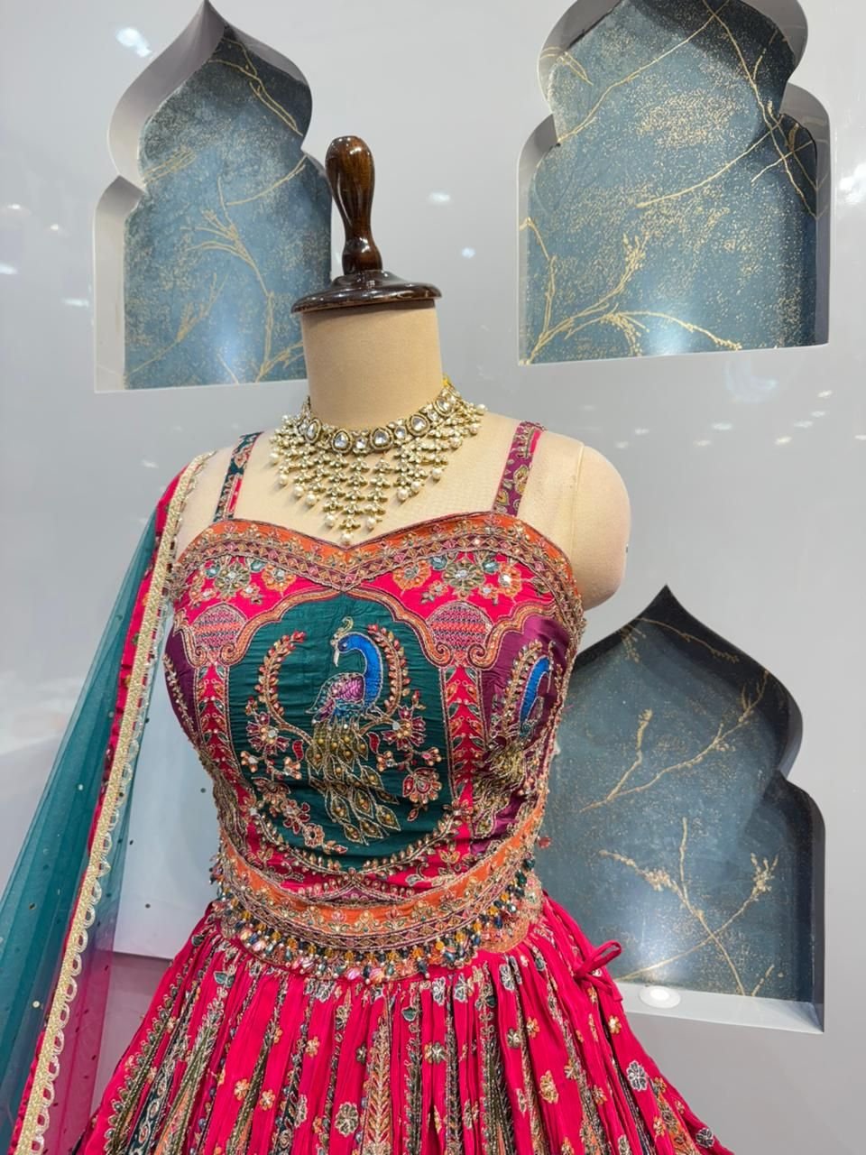 "MORBAGH ROYALE LEHENGA" image 2