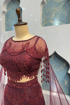 "CRIMSON CASCADE MERMAID" image 3