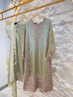 "SAGE NOOR EMBROIDERED SUIT" image 3
