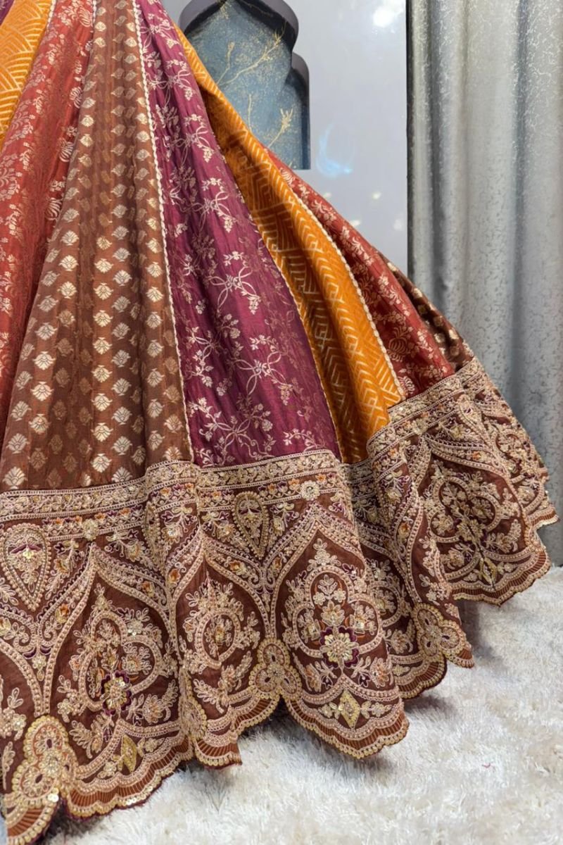 "ROYAL PASTEL SYMPHONY LEHENGA" image 3