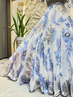 "FROSTED BLOOM LEHENGA" image 3