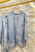 "CELESTIAL FROST EMBROIDERED SUIT" image 1