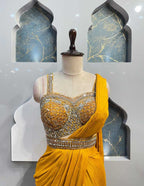 DRAPE SAREE image 1