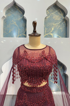 "CRIMSON CASCADE MERMAID" image 1