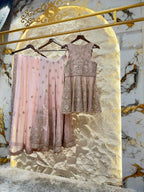 " BLUSH PINK EMBROIDERED SHARARA GARARA SUIT" image 3