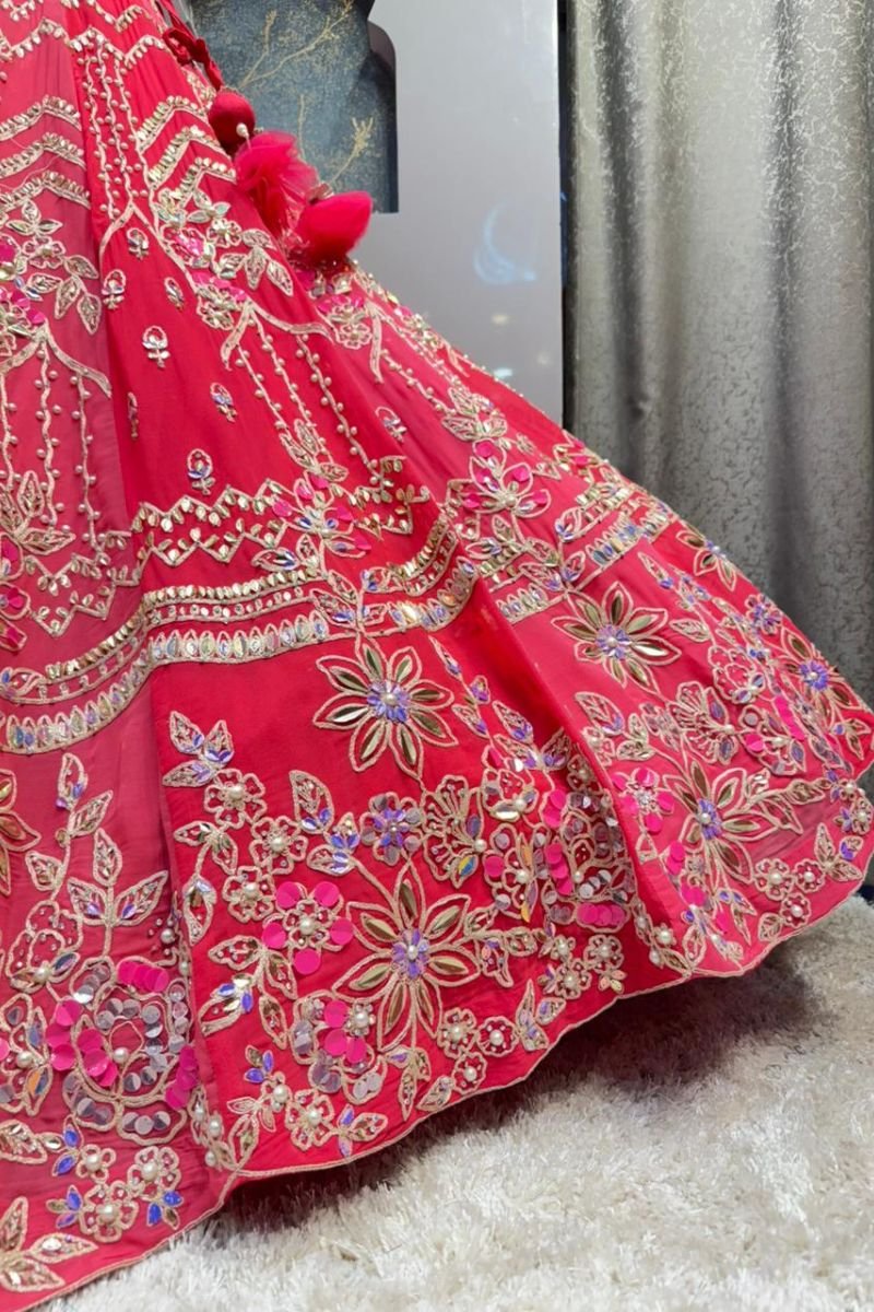 RANI RADIANCE EMBROIDERED LEHENGA" image 3