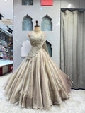"PEARL GLOW DESIGNER LEHENGA" image 0