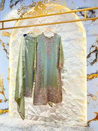 "SAGE NOOR EMBROIDERED SUIT" image 0