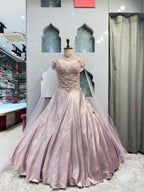 "BLUSH ROYALE LEHENGA" image 0