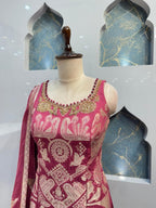 "RANI MEHER EMBROIDERED SHARARA" image 2