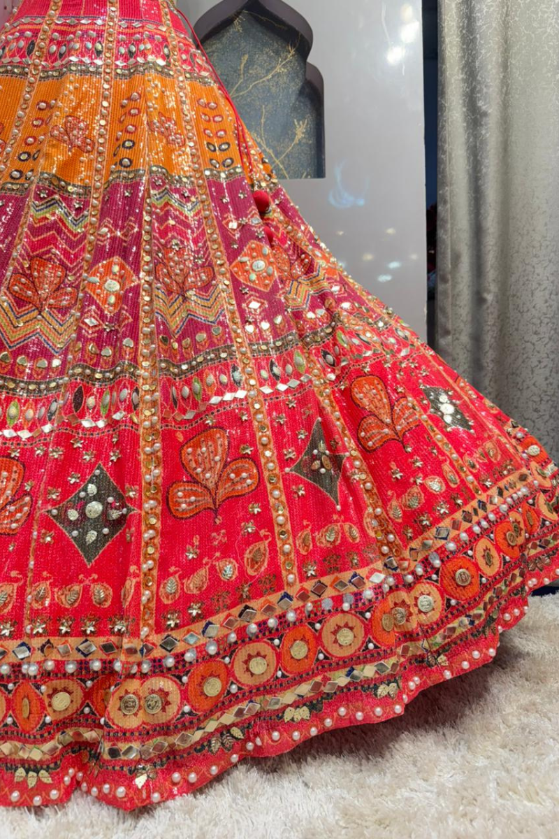 "RANGREZA FESTIVE LEHENGA" image 3