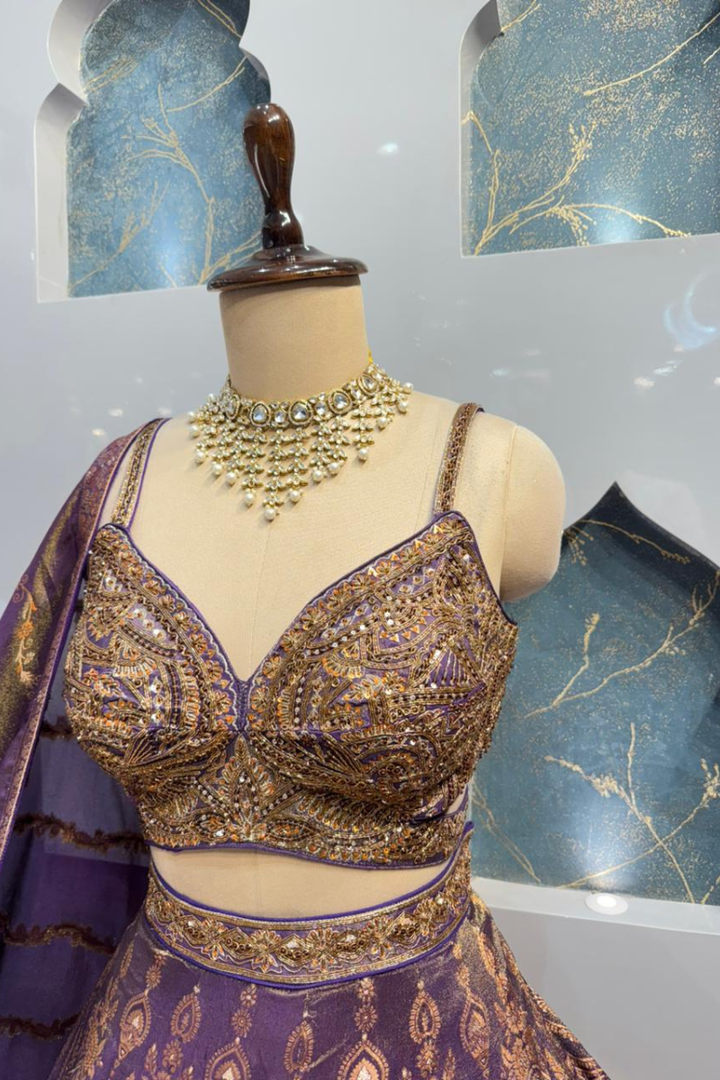 "RAJWADA LEHENGA" image 2