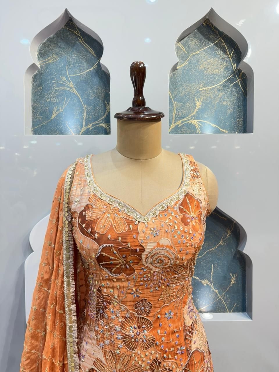 "PEACH BLOSSOM SHARARA" image 1