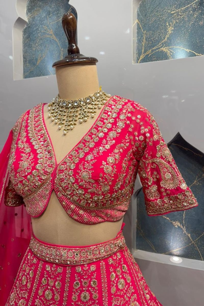 "RANI EMBROIDERED LEHENGA" image 2