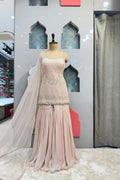 "CLASSIC WHITE CHARM SHARARA" image 0