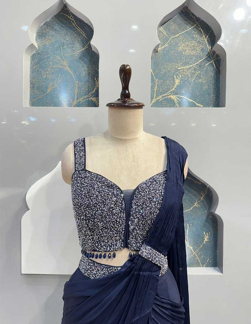 DRAPE SAREE image 1