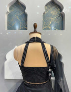 BLACK LEHENGA image 3