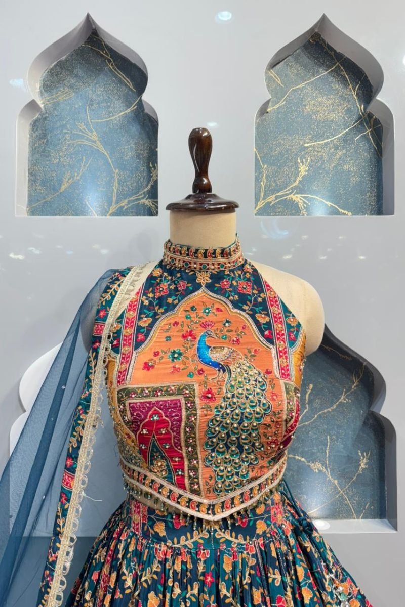 "PASTEL PALACE DREAM LEHENGA" image 1