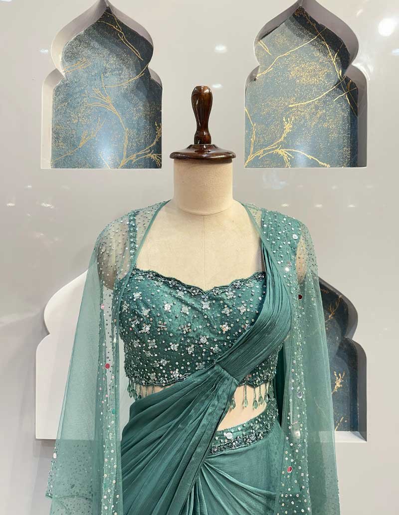 DRAPE SAREE image 1