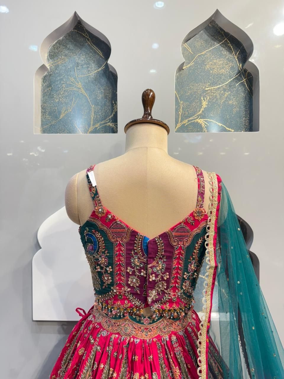 "MORBAGH ROYALE LEHENGA" image 5