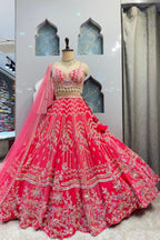 RANI RADIANCE EMBROIDERED LEHENGA" image 4