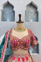"ROYAL PATCHWORK LEHENGA" image 1